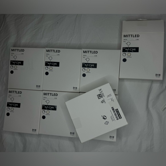 NEW* IKEA Black MITTLED LED Light | ONLY ONE LIGHT PER ORDER | New In Box - Picture 3 of 5